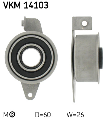 SKF Feszítőgörgő, vezérműszíj VKM14103_SKF